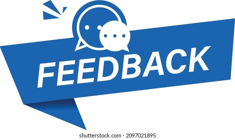 Feedback Icon, Vector image illustration