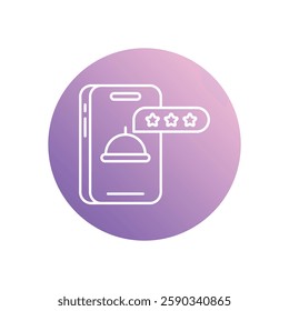 Feedback icon vector stock illustration