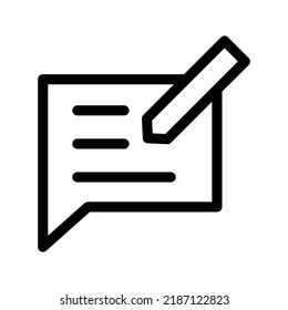 Icono de retroalimentación Ilustración de diseño del símbolo del vector