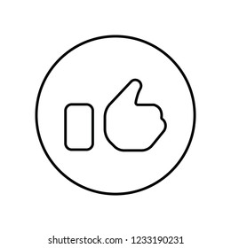 feedback icon for web and print . EPS 10 