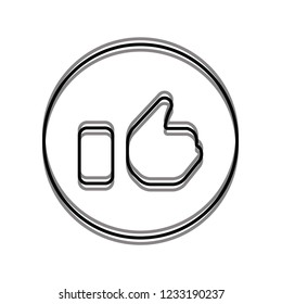 feedback icon for web and print . EPS 10 