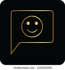 feedback icon for web and print . EPS 10 