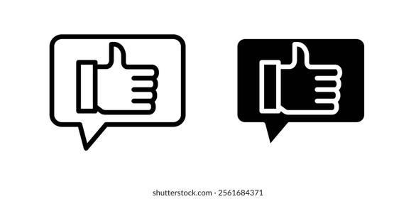 Feedback icons for web ui designs
