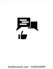feedback icon,vector best flat icon.