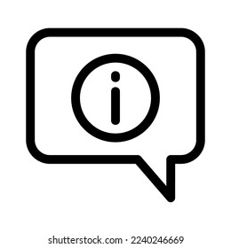 feedback info icon or logo isolated sign symbol vector illustration - high quality black style vector icons
