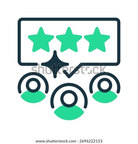 Feedback Line Icon, Outline Symbol for Customer Review, Service Evaluation, Product Improvement, User Experience, and Quality Assessment. Vector Sign Icon.