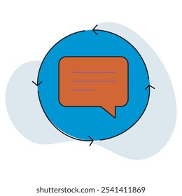 Ícone de Integração de Loop de Feedback, Otimizando o Desempenho com Integração de Loop de Feedback no Machine Learning, Aprimorando a Precisão do Modelo por meio da Integração Eficaz de Loop de Feedback