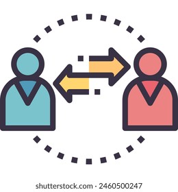 feedback modern line style icon