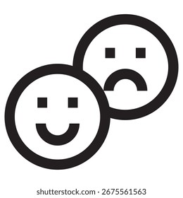 Icono de Vector moderno de Comentarios: Plantilla de símbolos de ilustración mínima para Web Diseño de interfaz de usuario de App móvil