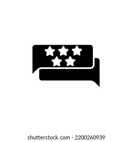 Icono de línea de concepto de comentarios en Internet. Ilustración de elemento simple. Comentarios sobre el diseño de símbolos de esquema de concepto de Internet.
