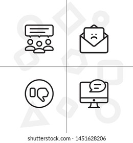 Feedback rating rate, favorite solid filled glyph icon set ransparent background