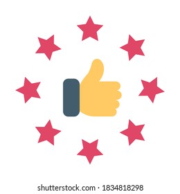 
Feedback, rating, review, like fully editable vector icons
