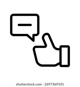 Feedback Antwort und Meinung Symbolsatz mit Bewertungen, Symbolen für moderne Apps, Web und digitale Plattformen