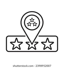 Feedback, Review, Testimonial, Kunden Thin Line Icons. Bearbeitbarer Strich. Für Website Marketing Design, Logo, App, Template, ui, etc. Vektorgrafik modernen Designs.