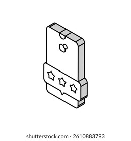 feedback of service isometric icon vector. feedback of service sign. isolated symbol illustration