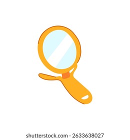 retroalimentação da terapia da fala espelho desenho animado. reflexão visual, exercícios auditivos, técnicas de melhora retroalimentação da terapia da fala sinal espelho.