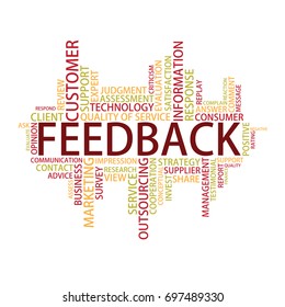 Feedback Tag Cloud Vector Stock Vector (Royalty Free) 697489330 ...