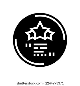 feedback testimonial customer glyph icon vector. feedback testimonial customer sign. isolated symbol illustration
