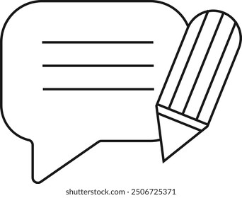Feedback and Testimonial Icons Monoline Series