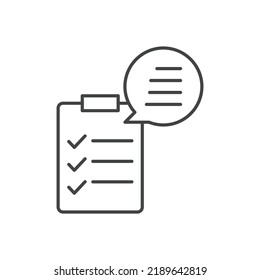Comentarios Símbolo de símbolo de iconos testimonales elementos vectoriales para web infográfica
