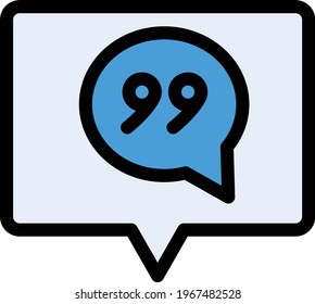 feedback vector color line icon
