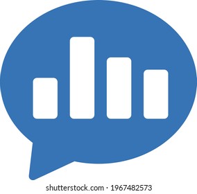 feedback vector glyph color icon
