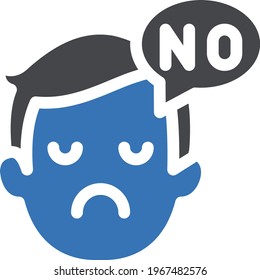 feedback vector glyph color icon