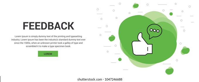feedback vector icon