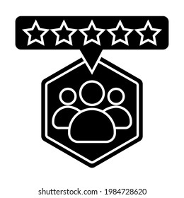 Feedback vector icon. assessment illustration sign. rating symbol.