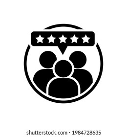 Feedback vector icon. assessment illustration sign. rating symbol.