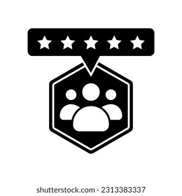 Feedback vector icon. assessment illustration sign. rating symbol.
