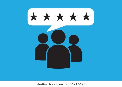 Feedback vector icon. assessment illustration sign. rating symbol.