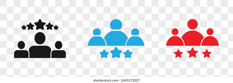 Feedback vector icon. assessment illustration sign. rating symbol.