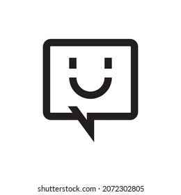 feedback vector icon design template