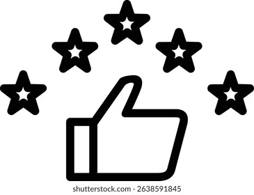 Feedback vector icon illustration concept