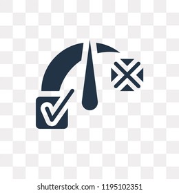 Feedback vector icon isolated on transparent background, Feedback transparency concept can be used web and mobile