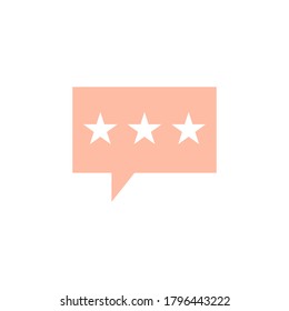 feedback vector icon logo design