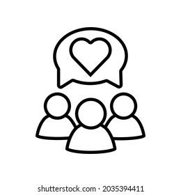 Feedback vector icon. Testimonial illustration sign. rating symbol. experience logo.