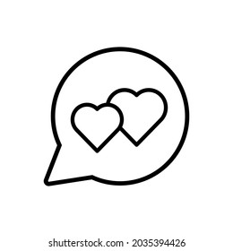 Feedback vector icon. Testimonial illustration sign. rating symbol. experience logo.