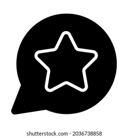 Feedback vector icon. Testimonial illustration sign. rating symbol. experience logo.