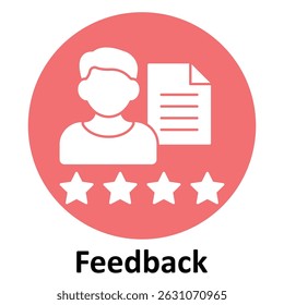 Feedback Vector icon which can easily modify or edit 

