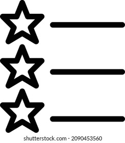 ilustración vectorial de retroalimentación aislada en un fondo transparente. iconos vectoriales de trazo para el concepto o gráficos web.