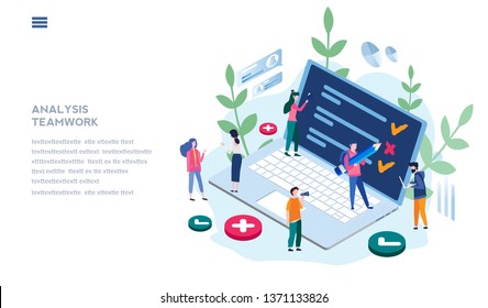 Feedback vector illustration on white background. Rating of work, Feedback from customers. opinion form, professional research team, best estimate of performance. 