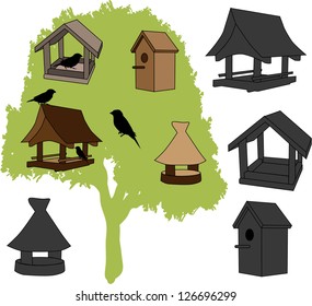 feeder - bird house