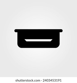 Feeder cattle icon - Simple Vector Illustration
