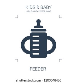 feeder icon. high quality filled feeder icon on white background. from kids baby collection flat trendy vector feeder symbol. use for web and mobile