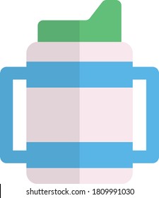 feeder vector flat color icon 