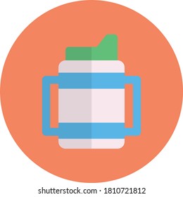 feeder vector flat color icon 