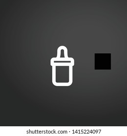 Feeder vector icon. Feeder concept stroke symbol design. Thin graphic elements vector illustration, outline pattern for your web site design, logo, UI. EPS 10.