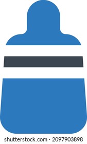 ilustración vectorial del alimentador aislada en un fondo transparente. iconos vectoriales de glifo para el concepto o gráficos web.